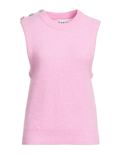 GANNI Jumper Pink 32% Alpaca wool, 32% Merino Wool, 30% Polyamide, 6% Elastane