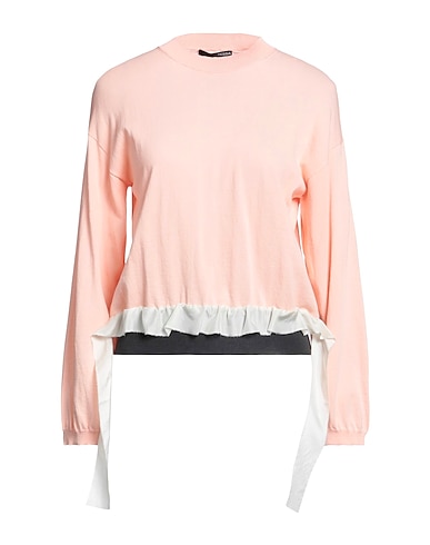 .TESSA Jumper Salmon pink 100% Cotton, Silk