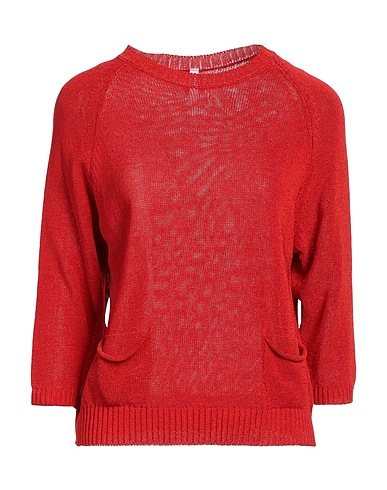 BREBIS NOIR Pullover Rostrot 45% Polyester, 39% Baumwolle, 11% Acryl, 5% Andere Fasern