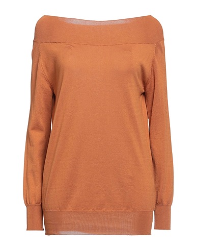 JUCCA Sweater Camel 100% Cotton