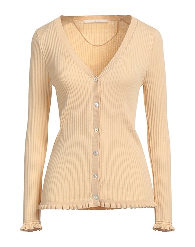 YAYA Cardigan Sand 72% Viscose, 28% Polyester
