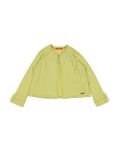 PAN CON CHOCOLATE Cardigan Lime green 100% Cotton