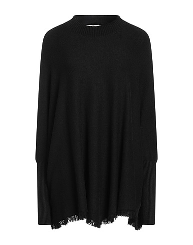 HAVEONE Jumper Black 50% Viscose, 28% Polyester, 22% Polyamide