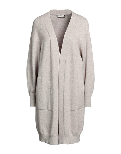 HAVEONE Strickjacke Beige 50% Viskose, 28% Polyester, 22% Polyamid