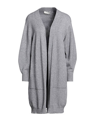 HAVEONE Strickjacke Grau 50% Viskose, 28% Polyester, 22% Polyamid