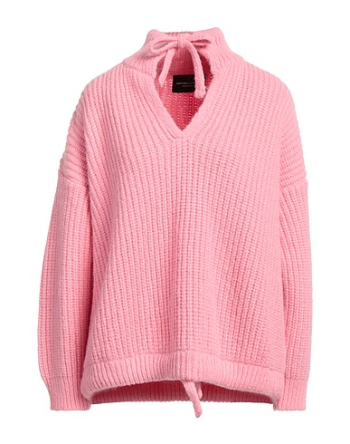 ANTONELLA RIZZA Turtleneck Pink 55% Alpaca wool, 23% Wool, 22% Polyester