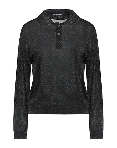 ANTONELLA RIZZA Sweater Black 80% Viscose, 20% Polyester