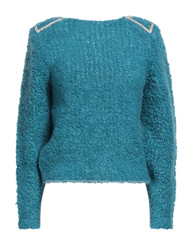 ANTONELLA RIZZA Sweater Deep teal 42% Merino Wool, 36% Mohair wool, 22% Polyamide, Viscose, Polyester