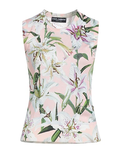 DOLCE&GABBANA Jumper Light pink 100% Silk