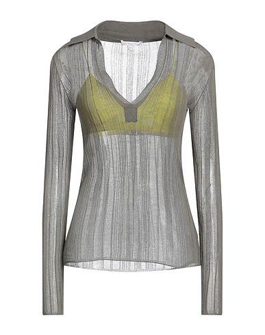 PATRIZIA PEPE Sweater Grey 82% Cotton, 18% Polyamide, Elastane
