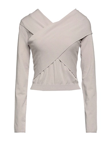 PATRIZIA PEPE Pullover Hellgrau 70% Viskose, 30% Polyester