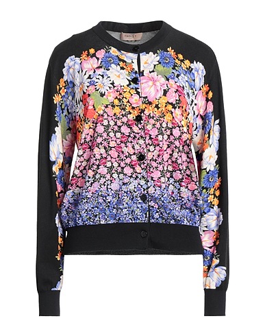 TWINSET Cardigan Black 50% Cotton, 50% Viscose