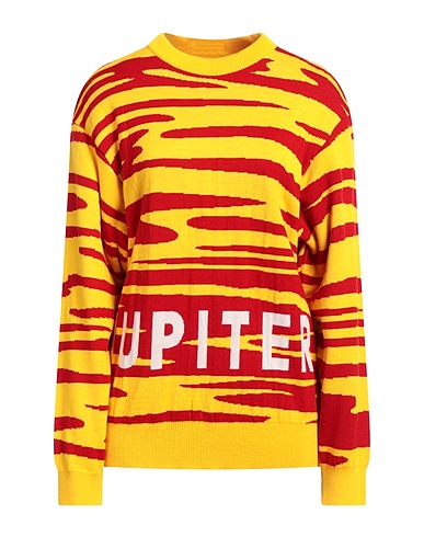 GIVE ME SPACE Pullover Giallo 50% Lana Merino, 50% Dralon®