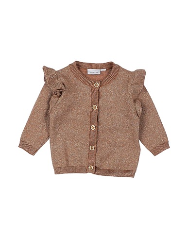 NAME IT® Cardigan Camel 74% Cotton, 18% Polyester, 8% Metallic fiber