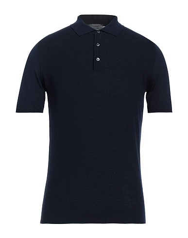 FERRANTE Pullover Bleu nuit 100% Coton