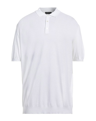 FERRANTE Sweater White 100% Cotton