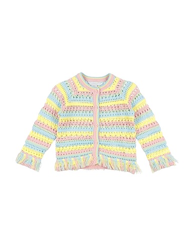 STELLA McCARTNEY KIDS Cardigan Sky blue 100% Organic cotton