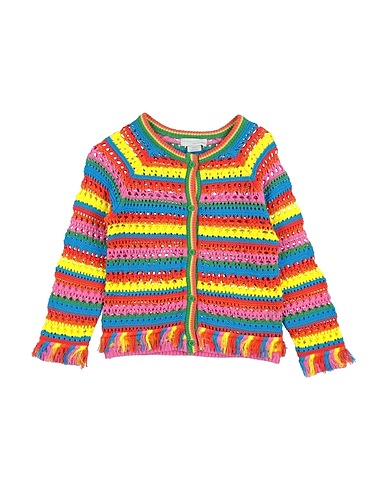 STELLA McCARTNEY KIDS Strickjacke Orange 100% Organische Baumwolle