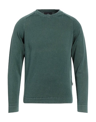 LIU •JO MAN Sweater Dark green 100% Cotton