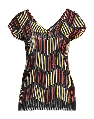 M MISSONI Jumper Black 29% Cotton, 24% Polyamide, 24% Viscose, 15% Wool, 8% Other Fibres