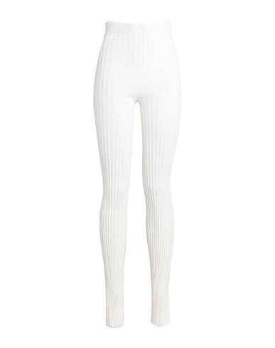 NA-KD Leggings Off white 88% Viscose, 12% Polyamide