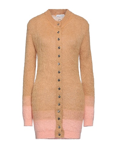 RABANNE Cardigan Light brown 67% Mohair wool, 28% Nylon, 5% Wool