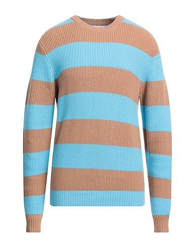 SUN 68 Pullover Celeste 47% Lana, 38% Viscosa, 10% Poliammide, 5% Cachemire