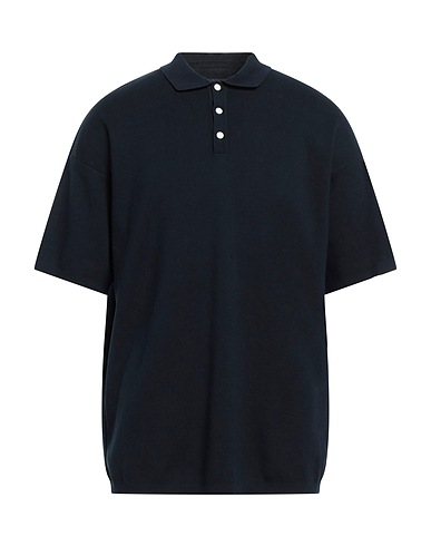 EMPORIO ARMANI Jumper Navy blue 100% Cotton