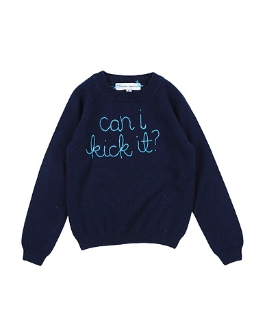 LINGUA FRANCA Cashmere jumper Navy blue 100% Cashmere