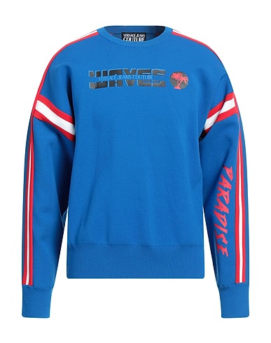 VERSACE JEANS COUTURE Sweater Azure 72% Viscose, 28% Polyester