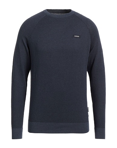 NAPAPIJRI Pullover Marineblau 100% Baumwolle