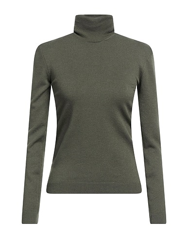 N°21 Polo neck Military green 87% Wool, 13% Polyacrylic