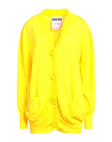 MOSCHINO Cardigan Yellow 100% Cotton