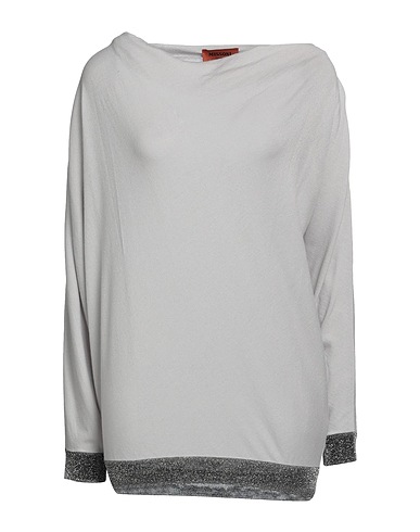 MISSONI Pullover Grigio chiaro 90% Lana, 6% Viscosa, 2% Poliammide, 2% Poliestere