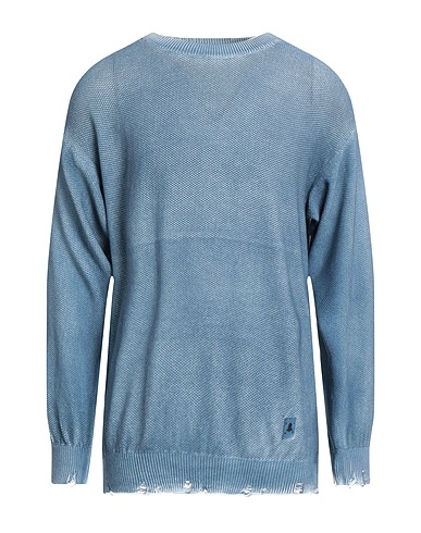 BELLWOOD Sweater Slate blue 100% Cotton