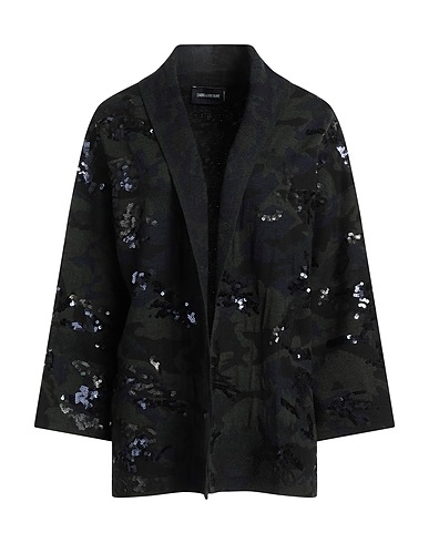 ZADIG&VOLTAIRE Strickjacke Nachtblau 71% Wolle, 29% Baumwolle, Polyurethan