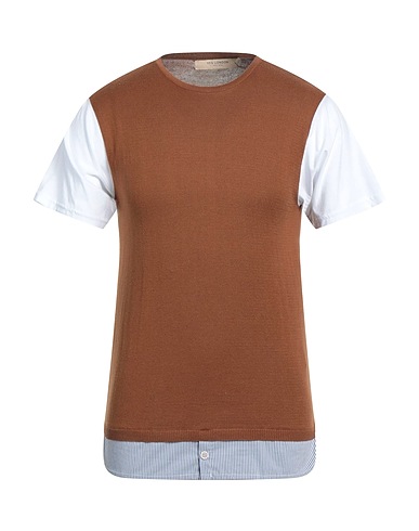 YES LONDON Sweater Camel 50% Cotton, 50% Acrylic