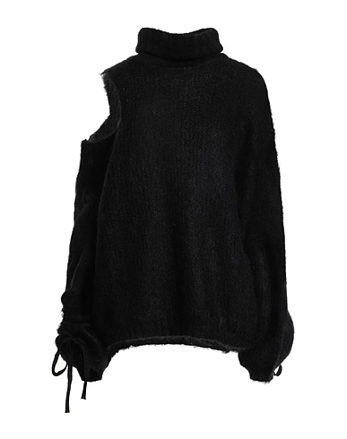 ANDREĀDAMO Turtleneck Black 50% Mohair wool, 32% Polyamide, 18% Wool