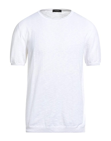 FALCONE Jumper White 100% Cotton