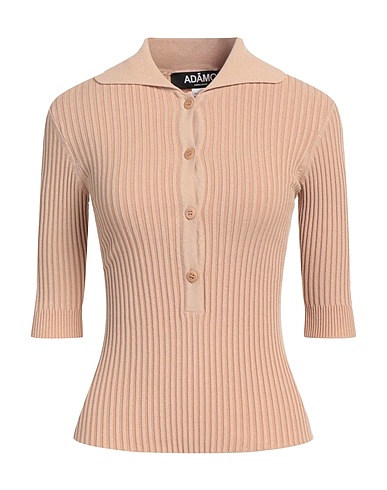 ANDREĀDAMO Jumper Sand 80% Viscose, 10% Polyester, 9% Polyamide, 1% Elastane