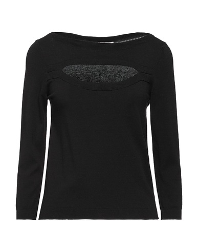 TWENTY EASY by KAOS Jumper Black 85% Viscose, 15% Polyester