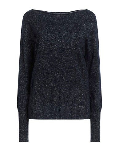 120% LINO Pullover Nachtblau 50% Wolle, 40% Kaschmir, 10% Lurex®