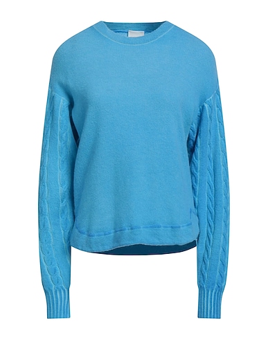 120% LINO Cashmere jumper Azure 71% Cashmere, 25% Modal, 4% Wool