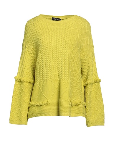 AMELIE RÊVEUR Sweater Lime green 50% Viscose, 27% Polyester, 23% Nylon