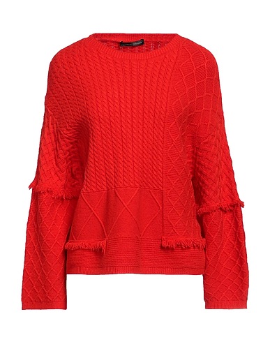 AMELIE RÊVEUR Sweater Red 50% Viscose, 27% Polyester, 23% Nylon