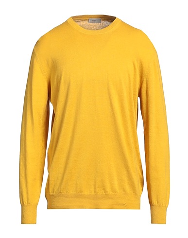ALTEA Jumper Yellow 55% Linen, 45% Cotton