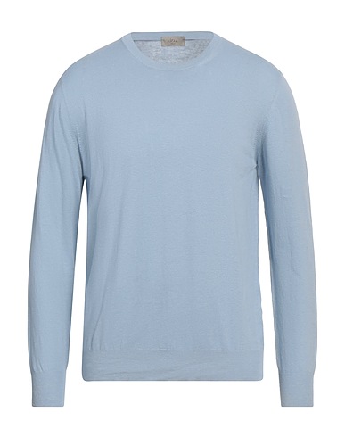 ALTEA Jumper Sky blue 55% Linen, 45% Cotton