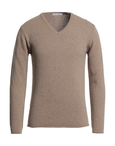 DANIELE FIESOLI Cashmere jumper Khaki 100% Cashmere