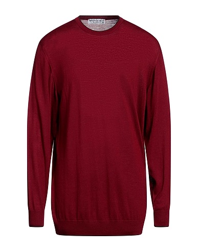 BRUNO GALLI Sweater Brick 50% Merino Wool, 50% Acrylic