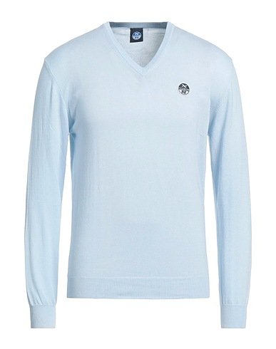 NORTH SAILS Sweater Sky blue 100% Cotton